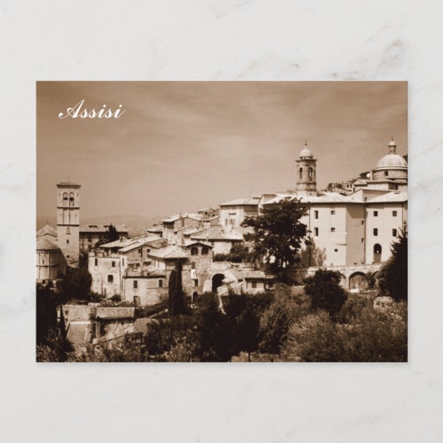 Assisi Postcard (Front)