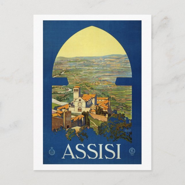 Assisi Postcard (Front)