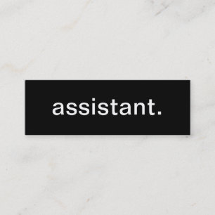 Assistant Business Card