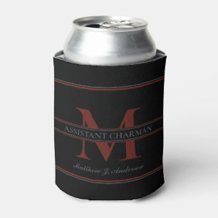 Assistant Chairman Char-man Pun BBQ Can Cooler