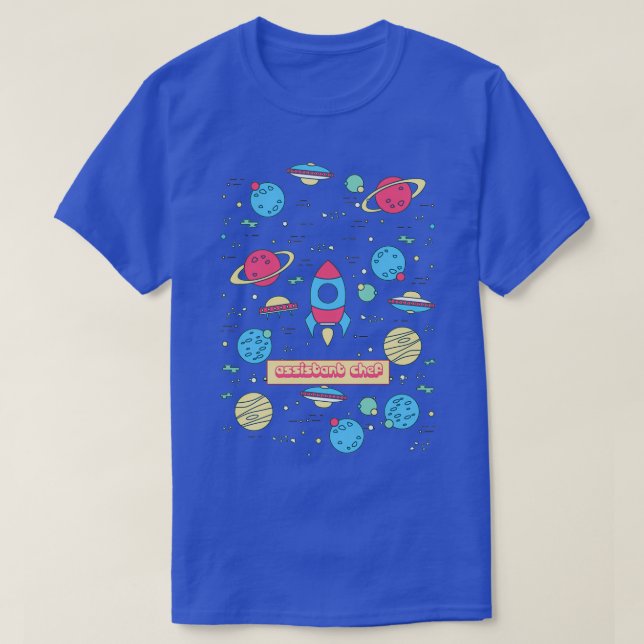ASSISTANT CHEF 2 T-Shirt (Design Front)