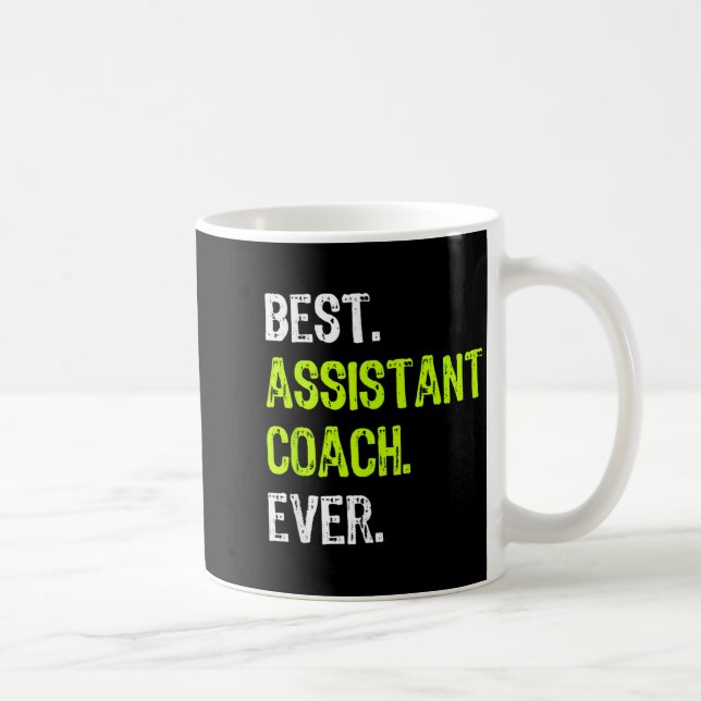 Assistant Coach Ever Coffee Mug (Right)