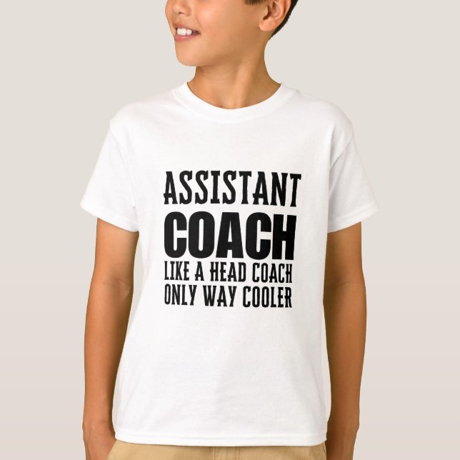assistant coach T-Shirt (Front)