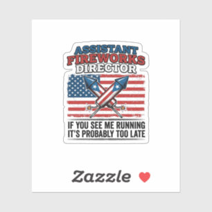 Assistant Fireworks Director Funny Patriotic Shirt
