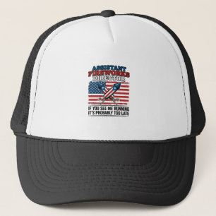 Assistant Fireworks Director Funny Patriotic Shirt Trucker Hat