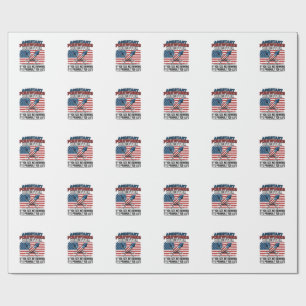 Assistant Fireworks Director Funny Patriotic Shirt Wrapping Paper