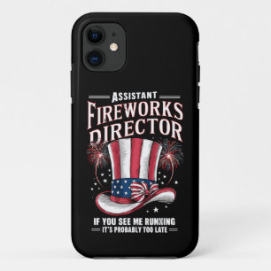 Assistant Fireworks Director USA 4th Of July iPhone 11 Case