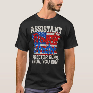 Assistant Fireworks Director Usa Independence Day  T-Shirt