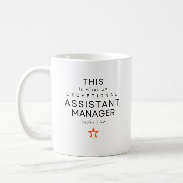 Assistant Manager  Coffee Mug (Left)