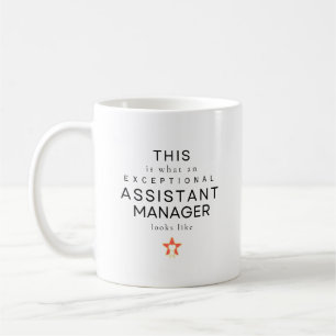 Assistant Manager Noun Mug 