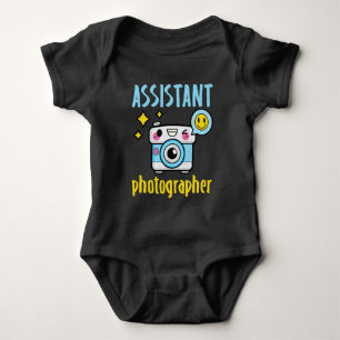 Assistant Photographer Kids Boys Girls Toddlers Baby Bodysuit