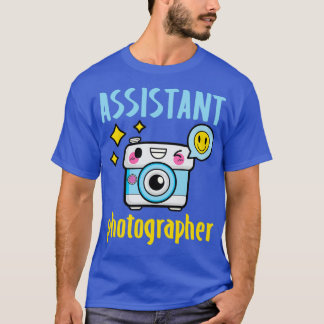 Assistant Photographer Kids Toddlers Camera  T-Shirt