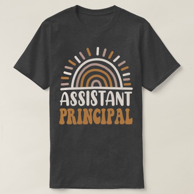 Assistant Principal Appreciation Gift T-Shirt (Design Front)