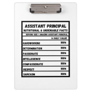 Assistant Principal Clipboard