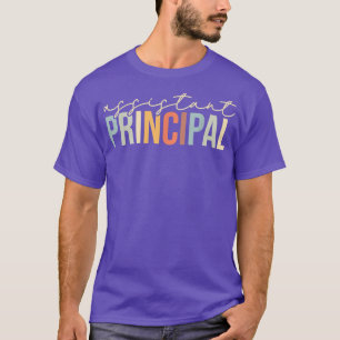 Assistant Principal Funny Job Title School Worker T-Shirt