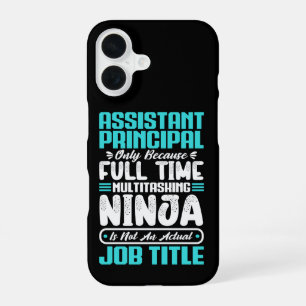 Assistant principal job occupation birthday worker iPhone 16 case