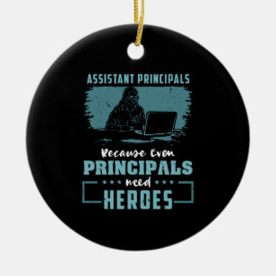 Assistant Principals Ceramic Ornament