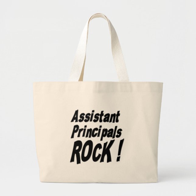 Assistant Principals Rock! Tote Bag (Front)