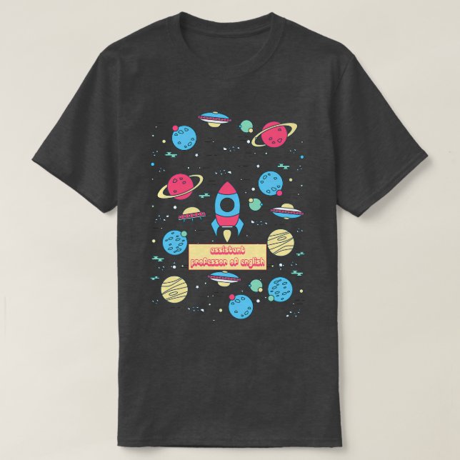 ASSISTANT PROFESSOR OF ENGLISH Classic TShirt (Design Front)