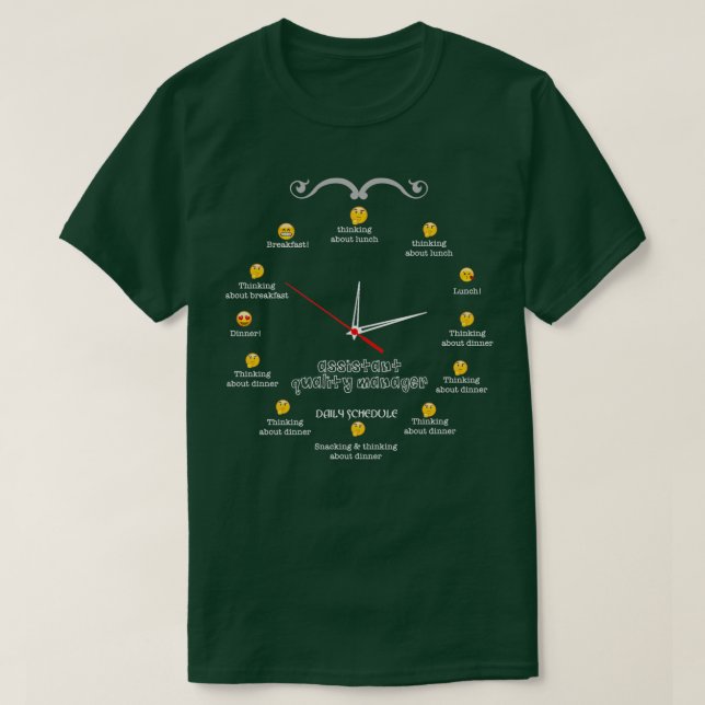 ASSISTANT QUALITY MANAGER NICE DESIGN 2017 T-Shirt (Design Front)