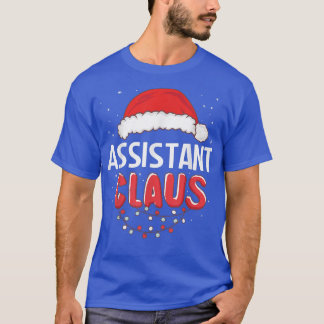 Assistant Santa Claus Christmas Matching Costume T T-Shirt