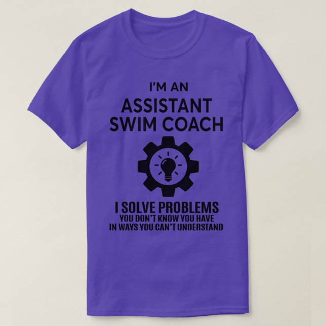 ASSISTANT SWIM COACH NICE DESIGN 2017 Classic TShi T-Shirt (Design Front)