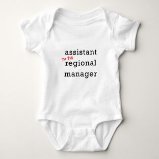Assistant (to the) Regional Manager Baby Bodysuit