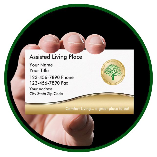 Assisted Living Business Card (Creator Uploaded)