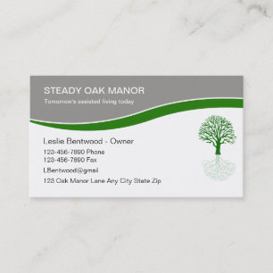 Assisted Living Business Cards