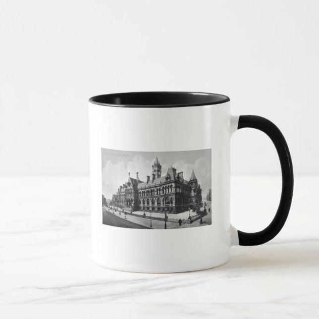 Assize Courts, Manchester, c.1910 Mug (Right)
