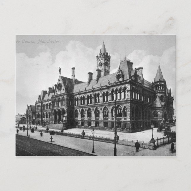 Assize Courts, Manchester, c.1910 Postcard (Front)