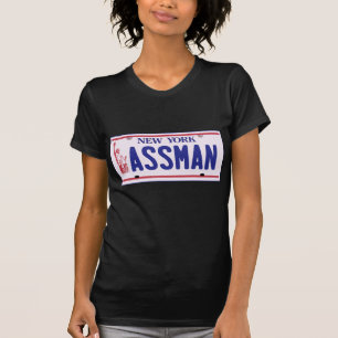 Assman New York License Plate Products T-Shirt