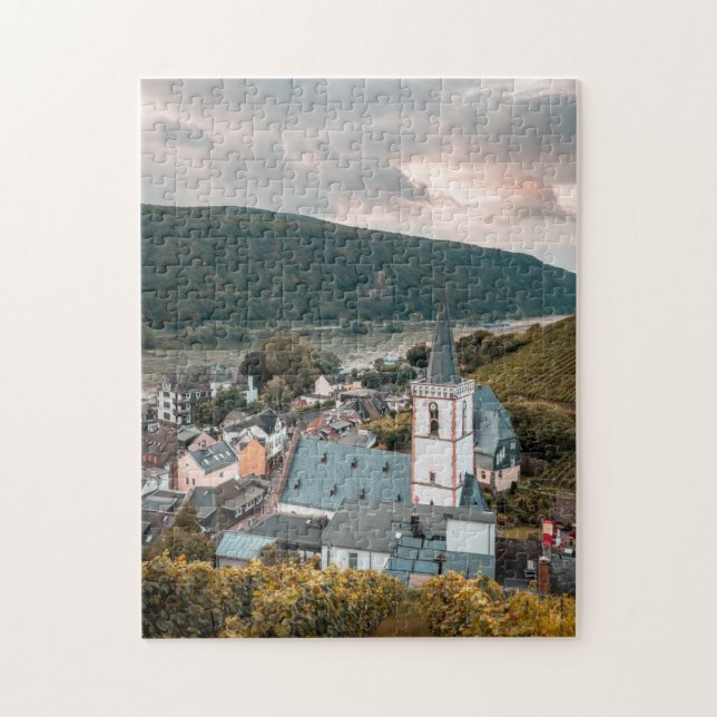 Assmannshausen Germany Jigsaw Puzzle (Vertical)