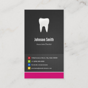 Associate Dentist - Dental Creative Innovative Business Card