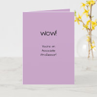 Associate Professor Congratulations Tenure Academe