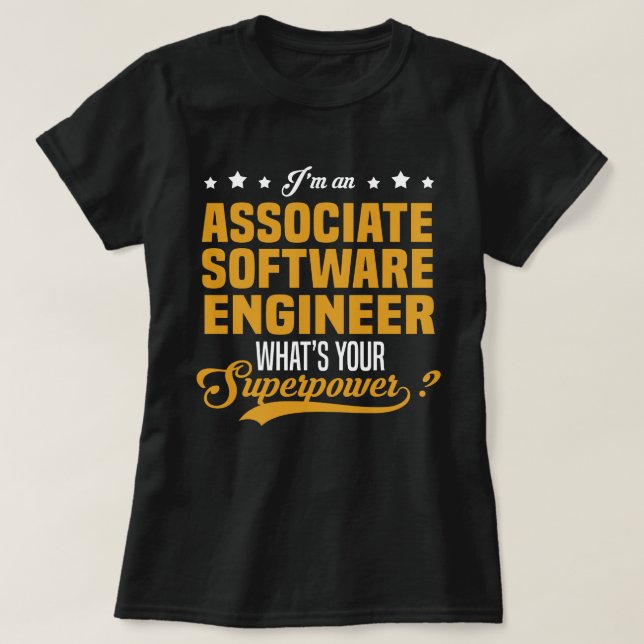 Associate Software Engineer T-Shirt (Design Front)