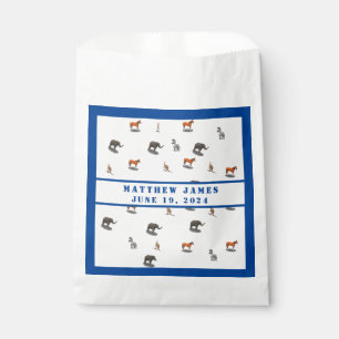 Assorted Animals Themed Baby Shower Favour Bag