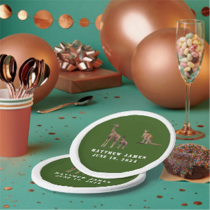 Assorted Animals Themed Baby Shower Paper Plate