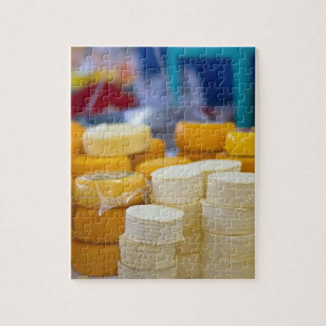Assorted cheeses jigsaw puzzle (Vertical)