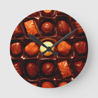 ASSORTED CHOCOLATES ROUND CLOCK