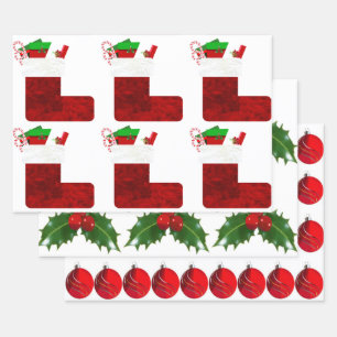 Assorted Christmas Wrapping Paper