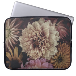 ASSORTED-COLOR FLOWER ARRANGEMENT LAPTOP SLEEVE
