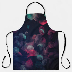 ASSORTED-COLOR JELLYFISH PAINTING APRON