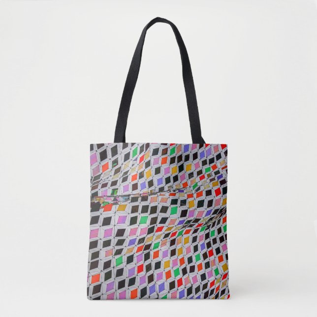 Assorted-color textiles tote bag (Front)