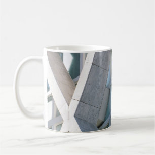Assorted-colour abstract illustration coffee mug