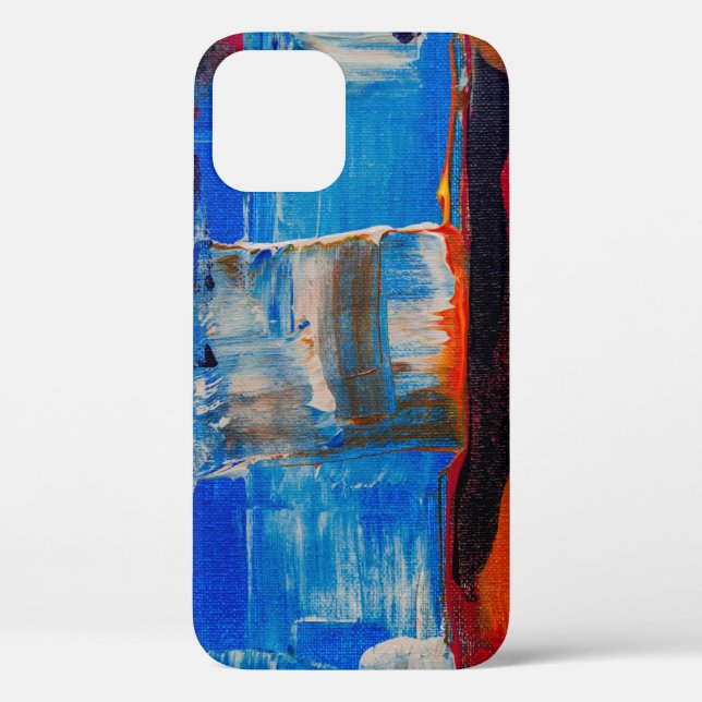 Assorted-colour abstract painting Case-Mate iPhone case (Back)