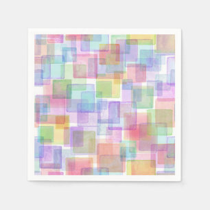 Assorted Colour Cocktail  Napkin