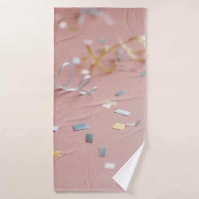Assorted-colour confetti bath towel (Bath Towel)