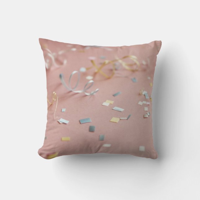 Assorted-colour confetti cushion (Front)