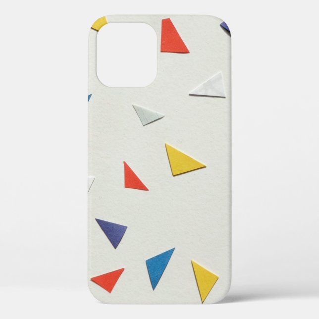 Assorted-colour paper pieces on white surface Case-Mate iPhone case (Back)